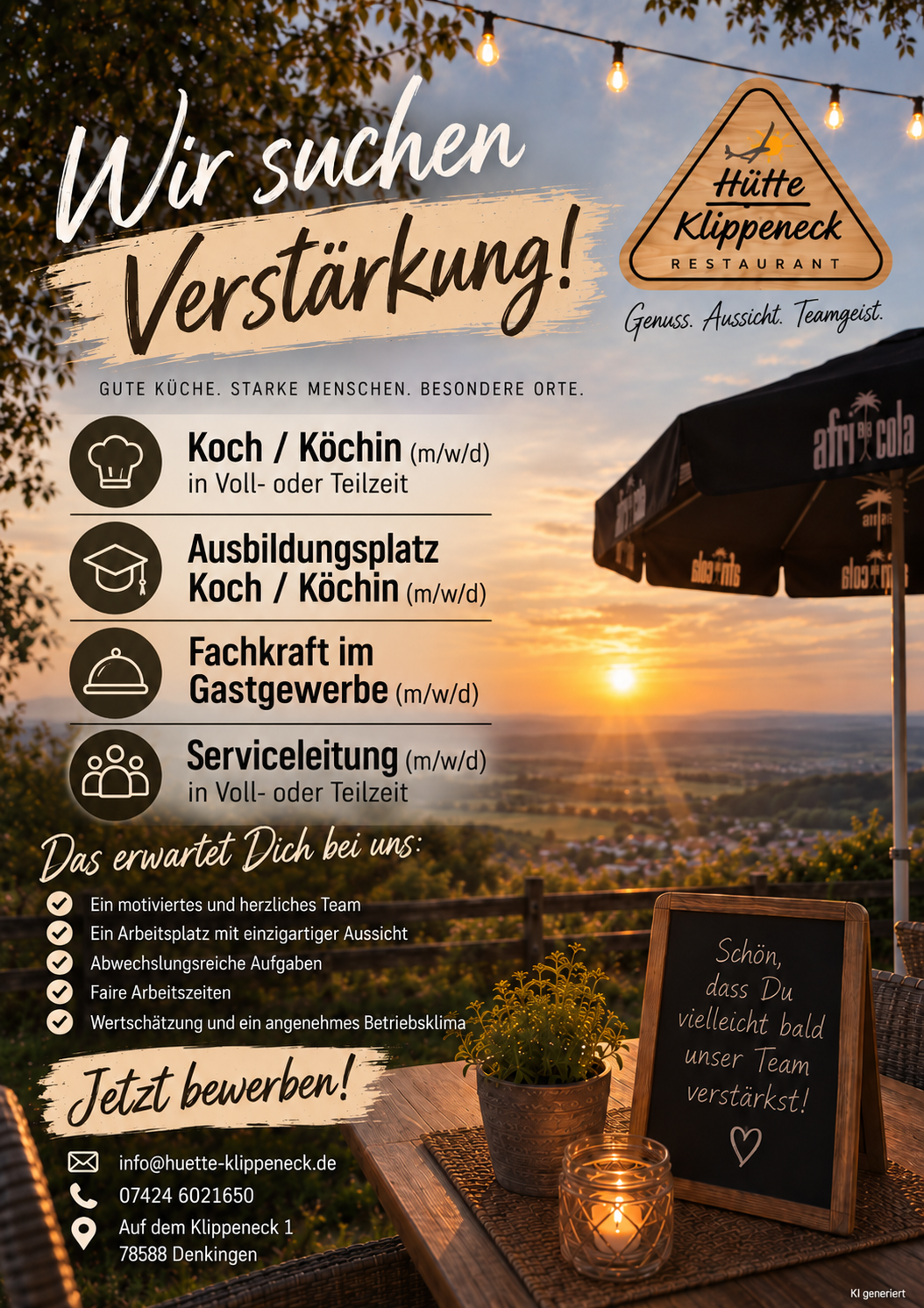 Team der Hütte Klippeneck